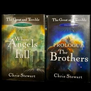CHRIS STEWART BOOKS THE GREAT&TERRIBLE VOL. 1 & 2